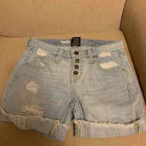 Mossimo boyfriend denim shorts